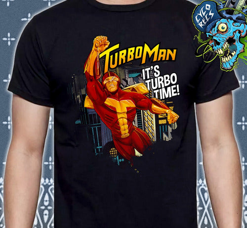 Turbo Man - Its Turbo Time! - Polera
