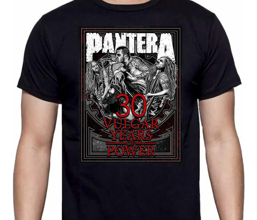 Pantera - 40 Vulgar Years - Polera