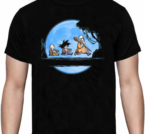 Dragon Ball Goku Nino Maestro Roshi - Polera - Polera