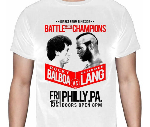 Rocky 3 - Balboa Lang Poster - Polera