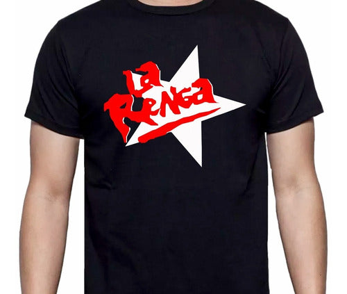 La Renga - Logo Estrella - Polera