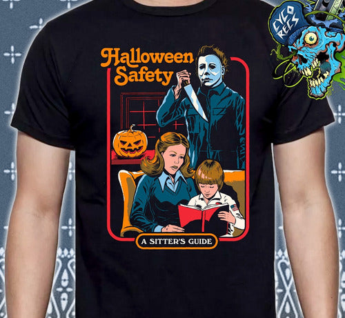 Vintage Evil Kids - Halloween Safety - Polera