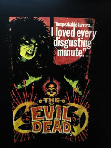 Evildead - Pelicula Cine De Culto - Polera