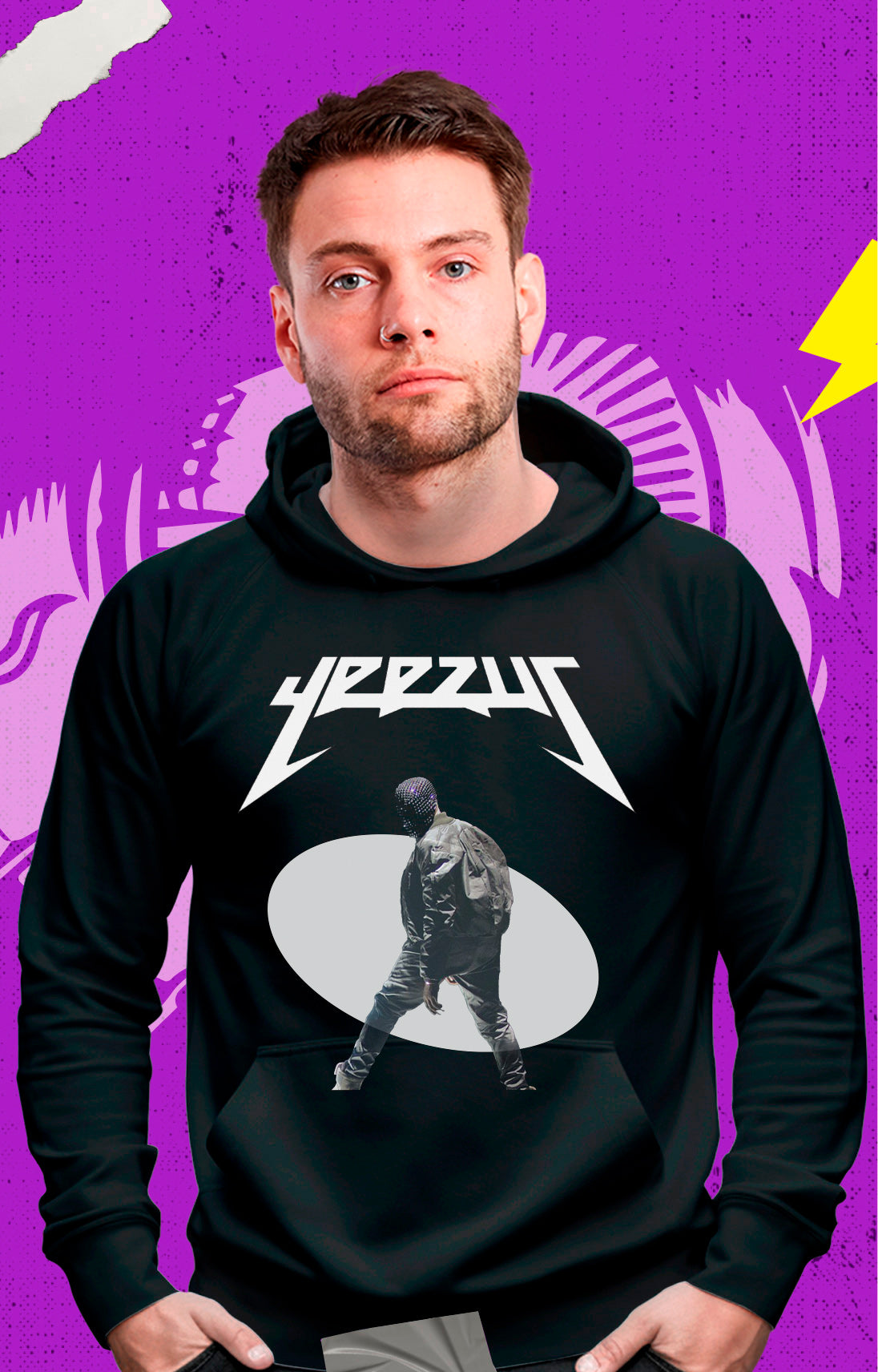 Kanye West - Yeezus logo - Poleron