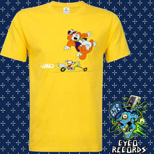 Motoraton Y Autogato - Animacion - Polera