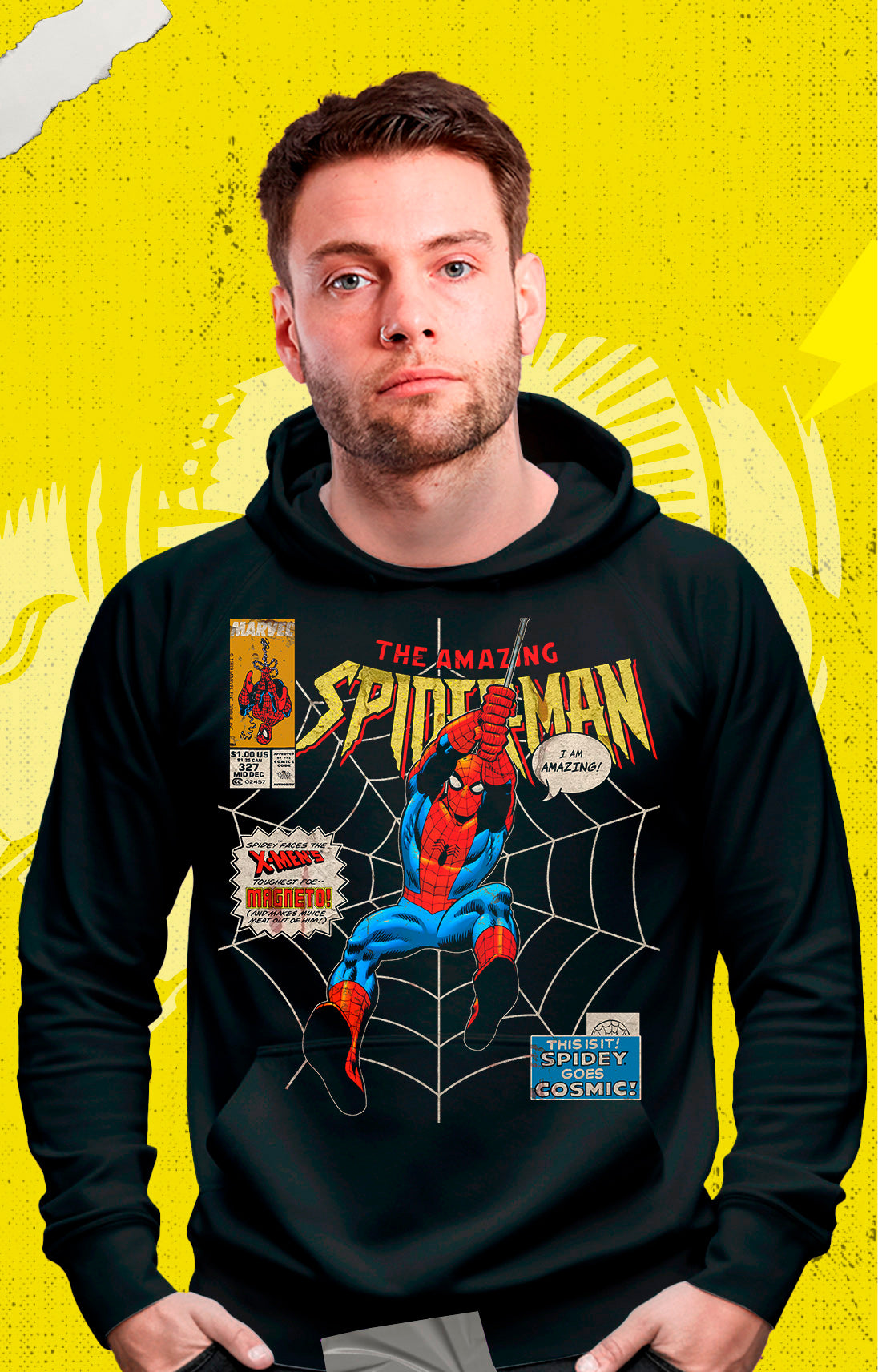 Spiderman - Amazing - Poleron