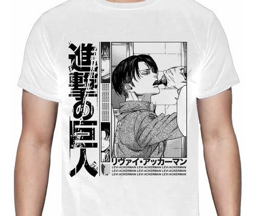 Shingeki No Kyojin - Attack On Titan Levi - Polera