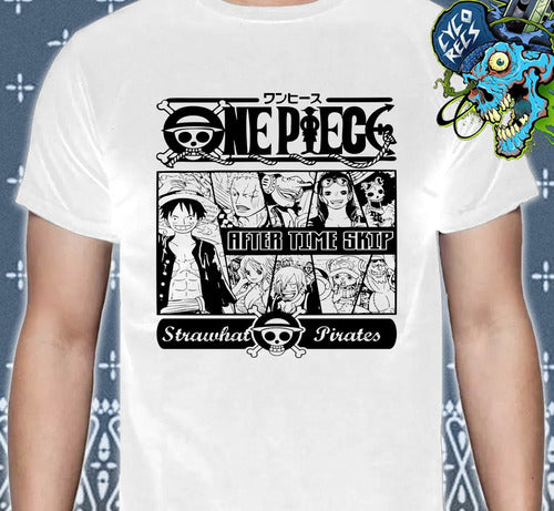 One Piece - Straw Hat - Polera