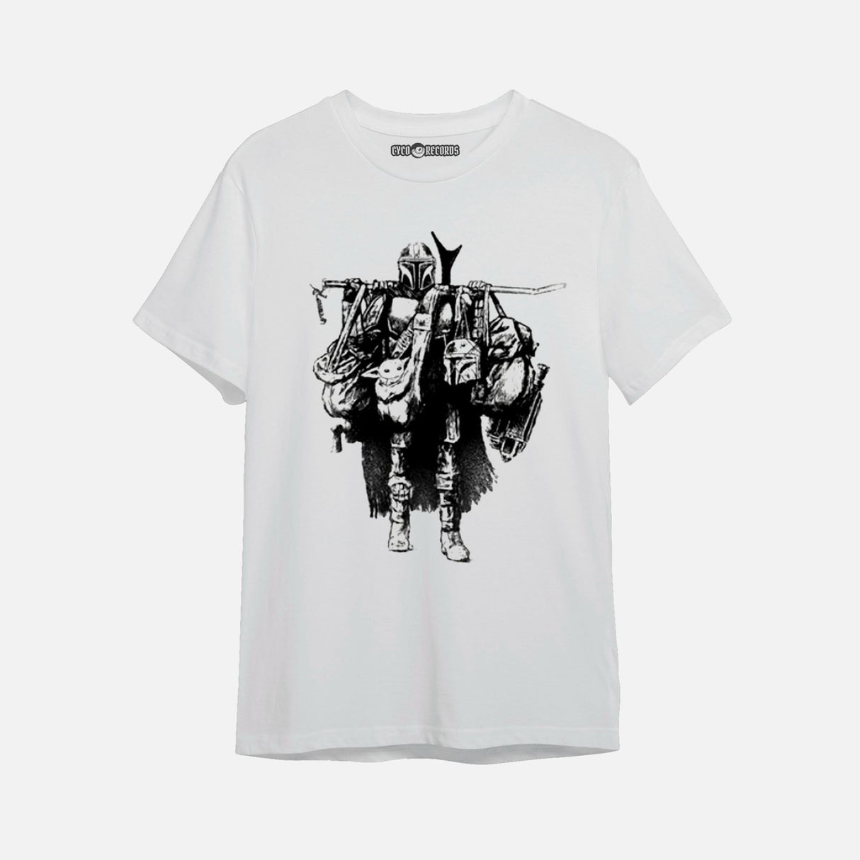 The Mandalorian - Dibujo - Polera