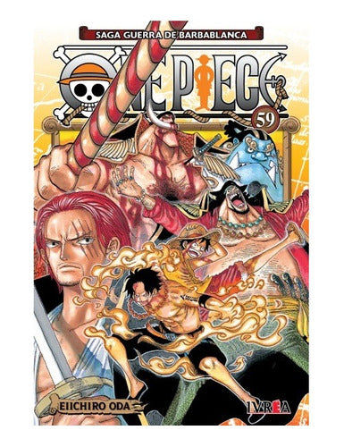 Manga One Piece - Tomo 59 - Ivrea Argentina + Reg.