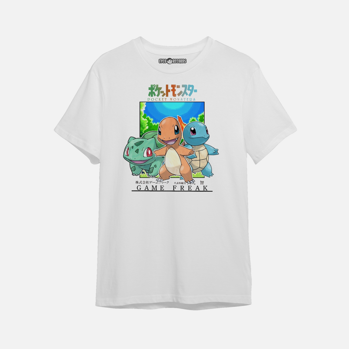Iniciales Kanto - Pokemon - Polera