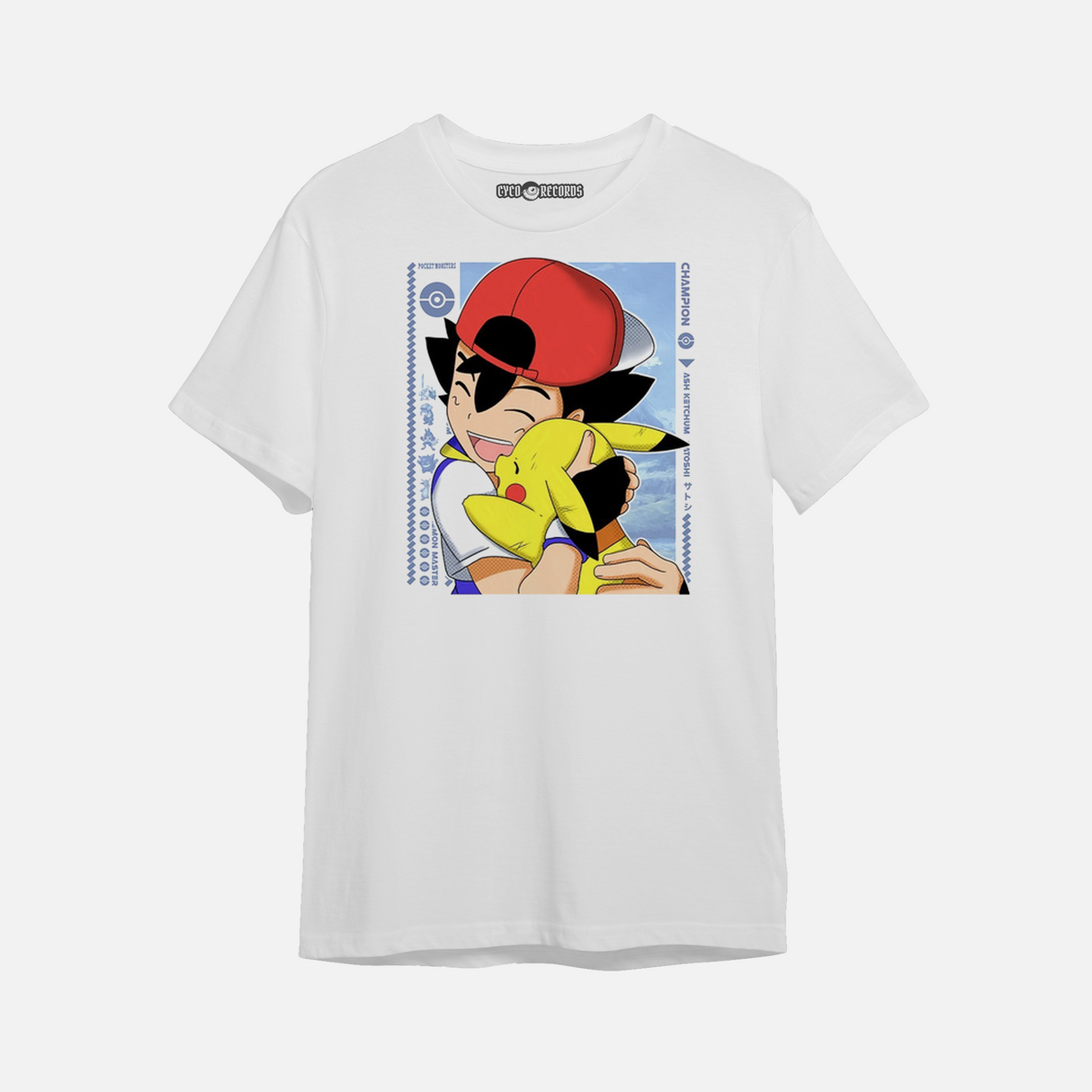 Pokemon - Pikachu Y Ash Liga - Polera