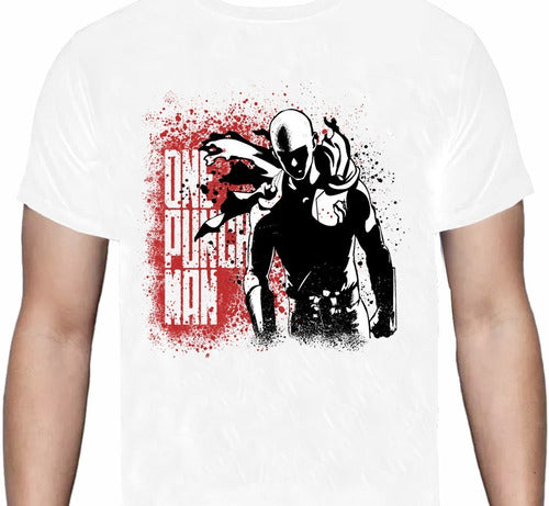 One Punch Man - Saitama - Polera