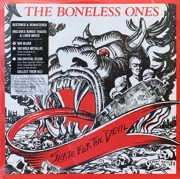 The Boneless Ones Skate For The Devil - Vinilo simple