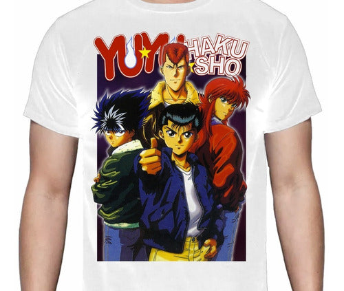 Yu Yu Hakusho - Todos Color - Polera