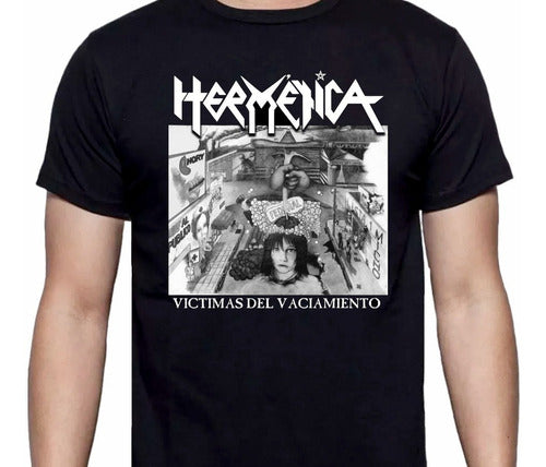 Hermética - Víctimas Vaciamiento - Polera