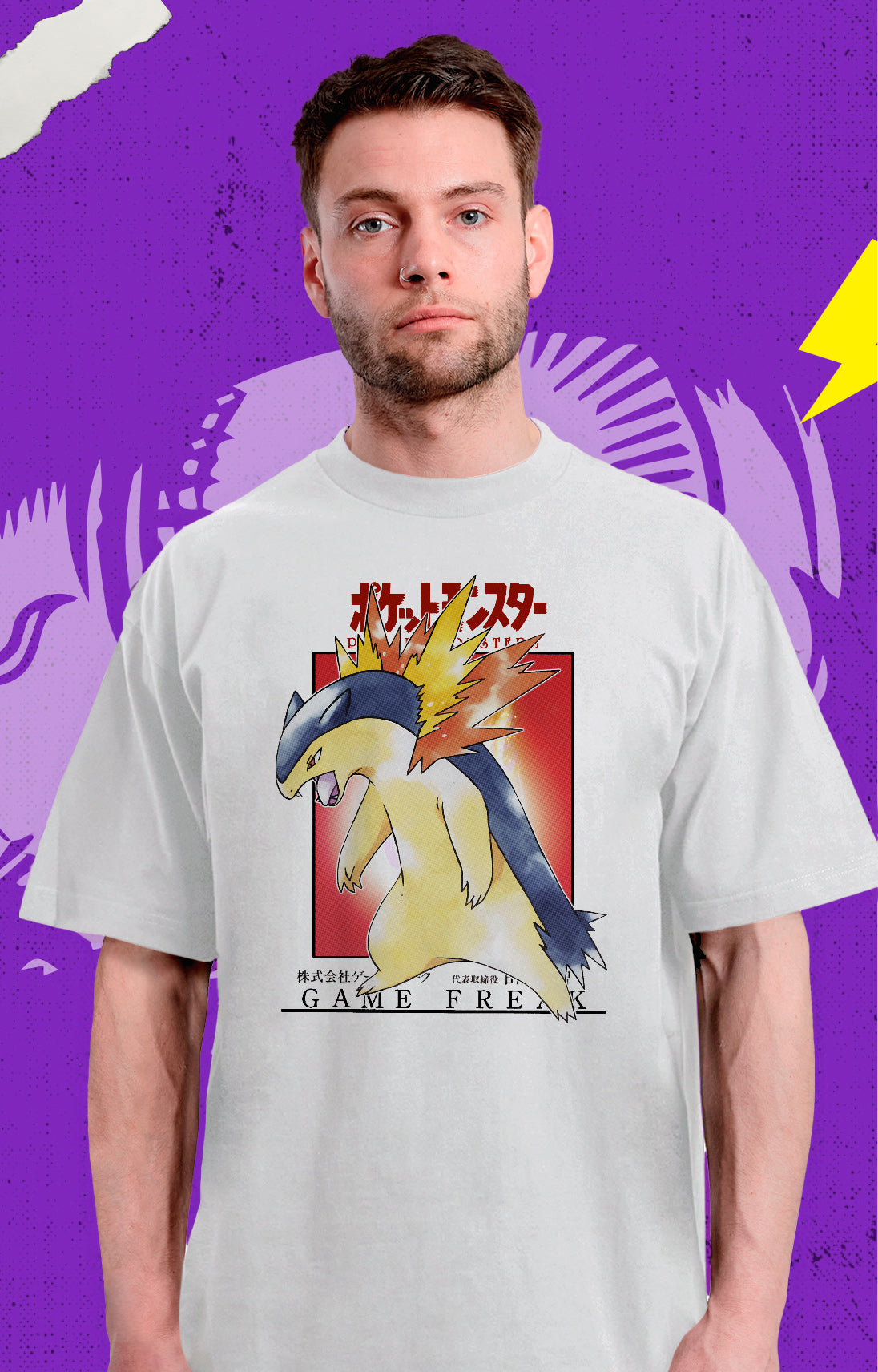 Pokemon - Typhlosion - Polera