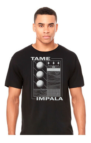 Tame Impala - Lines Poster - Polera