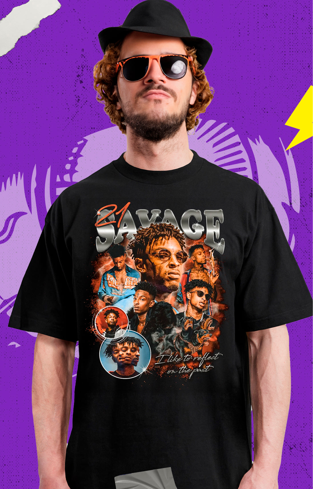 21 Savage - Musica Trap - Polera