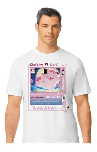 Pokemon - Clafairy Tcg - Polera