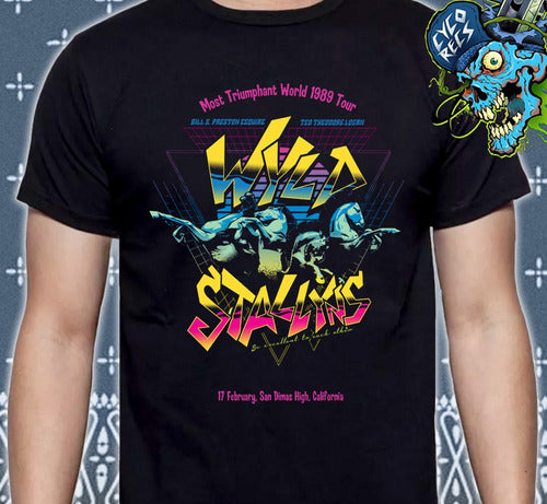 Bill & Teds Excellent Adventure - Wyld Stallyns - Polera