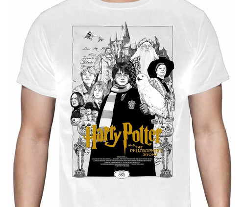 Harry Potter - Peliculas De Culto - Polera