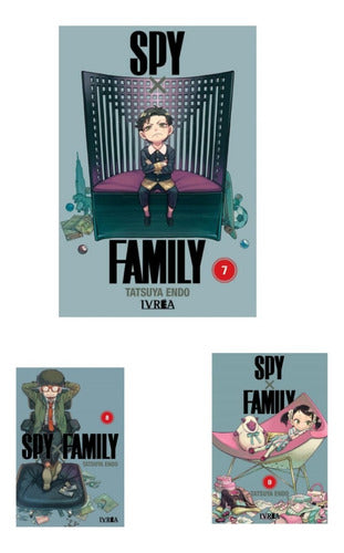 Pack Spy Family Tomos 7, 8 Y 9 Ivrea Arg. + Regalo