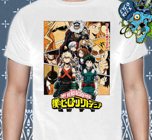 My Hero Academy - Diseño 2 - Polera