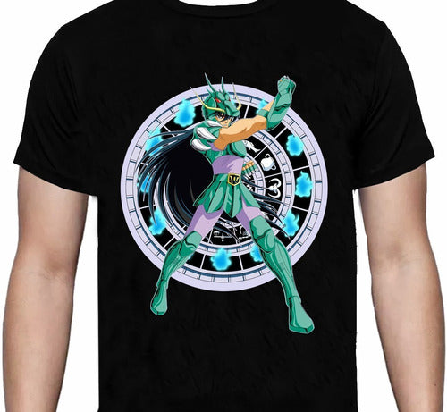 Shiry De Dragón - Saint Seiya - Polera