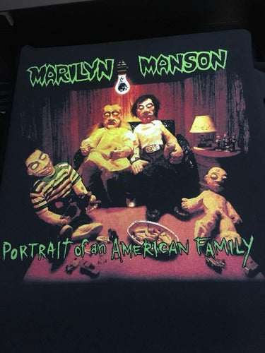 Marilyn Manson Portrait Of An American Family - Metal / Rock - Polera