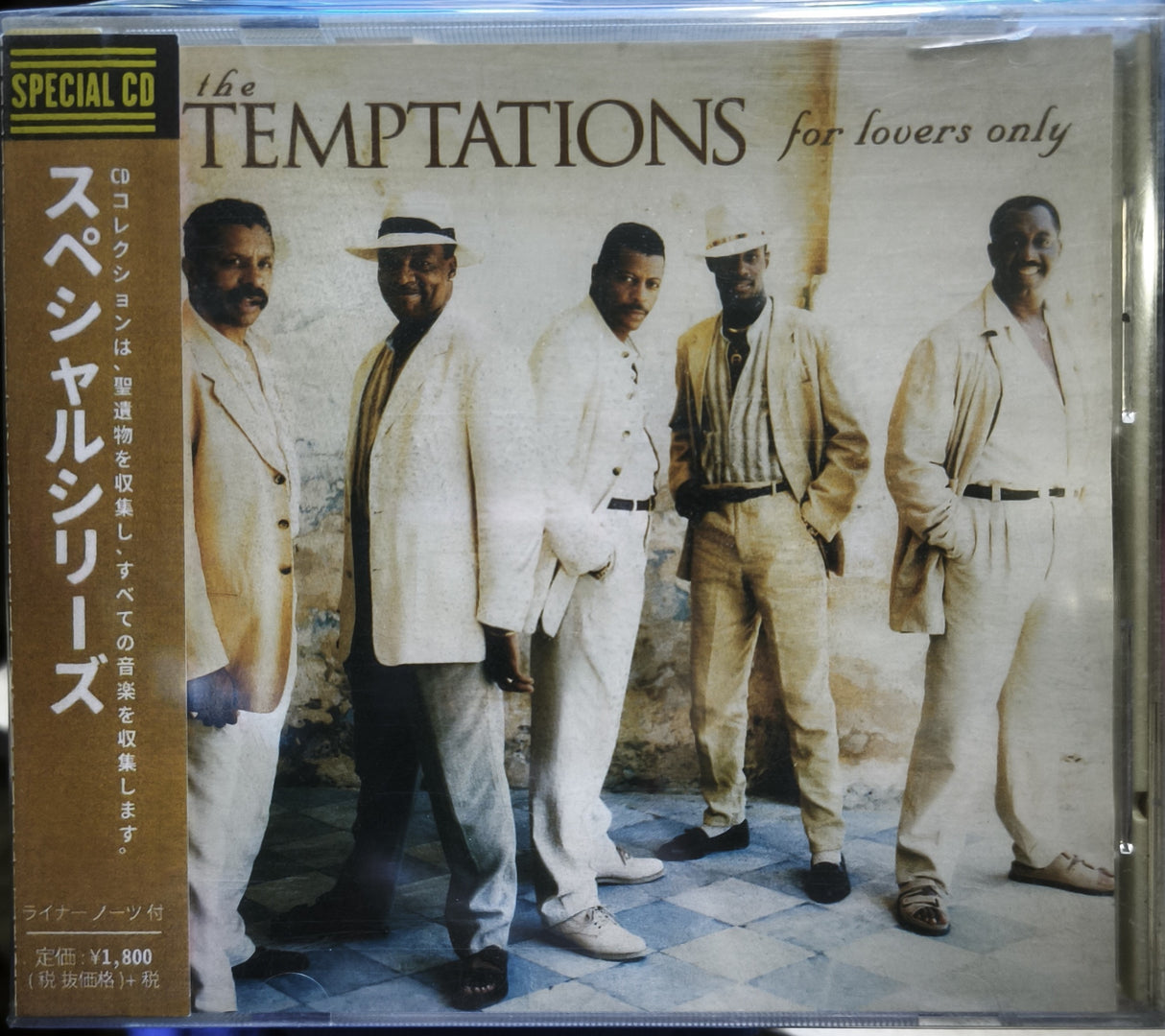 The Temptations – For Lovers Only - CD JAPONES