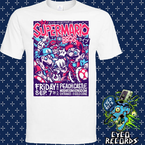 Super Mario Bros - Live - Polera