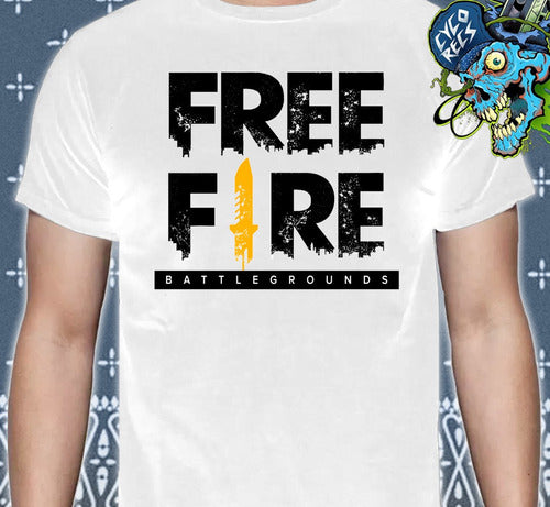 Free Fire - Diseño 3 - Polera