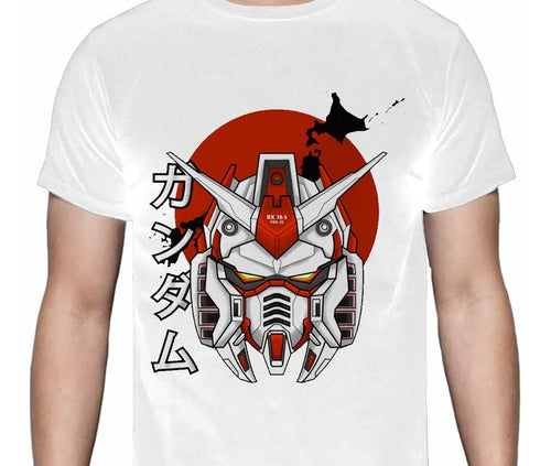 Gundam - Mecha Robot - Polera