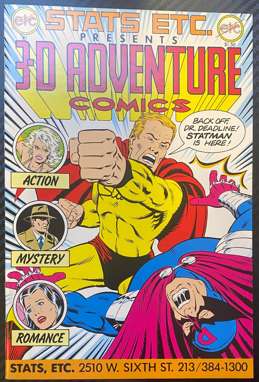 3-D Adventure Comics N°1 - Revista