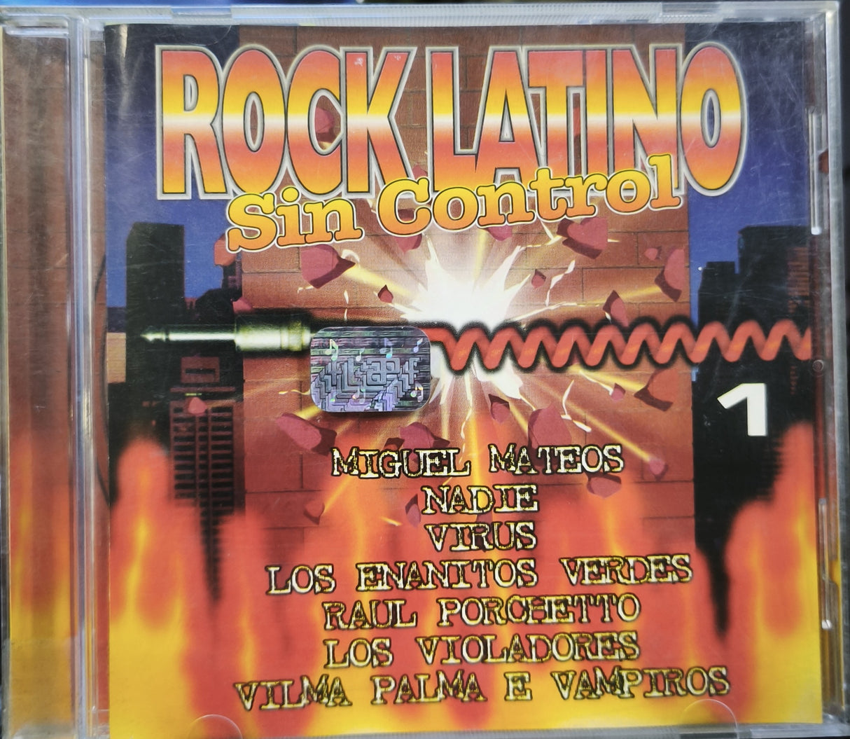 Various – Rock Latino Sin Control - CD Usado Primera Edición