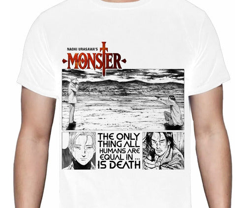 Monster - Tenma Johan Monster Manga - Polera