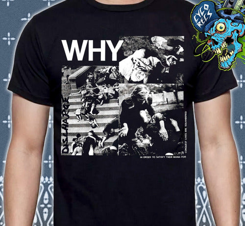 Discharge - Why - Polera