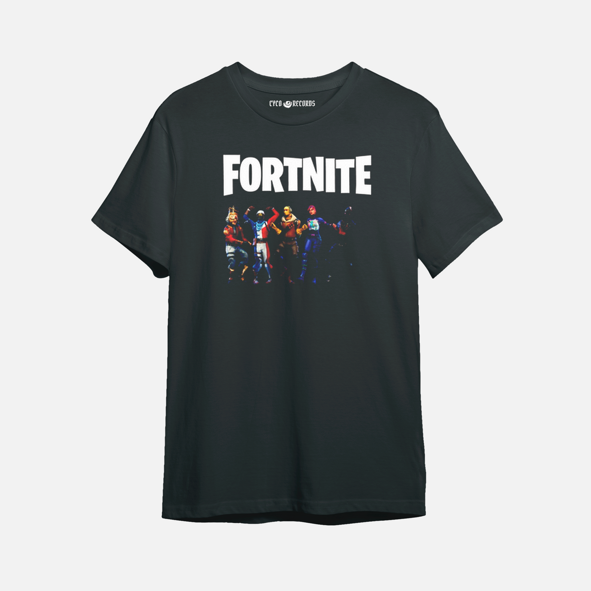 Fortnite - Personajes Negra - Polera