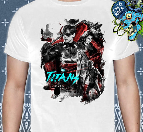 Titans 2 - Dc Comic - Polera