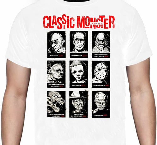 Classic Monster - Horror - Polera