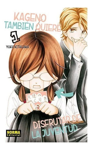 Kageno Datte Seishun Shitai - Tomo 01 Norma España + Regalo