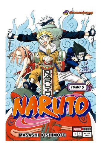 Manga Naruto Tomo 5 - Panini Argentina + Regalo