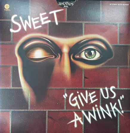 Sweet – Give Us A Wink - Vinilo Japonés