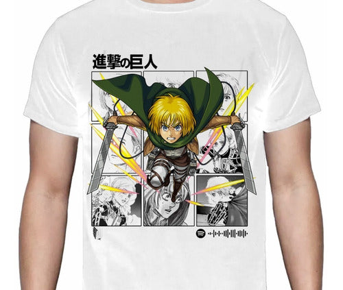 Shingeki No Kyojin - Armin Manga - Polera