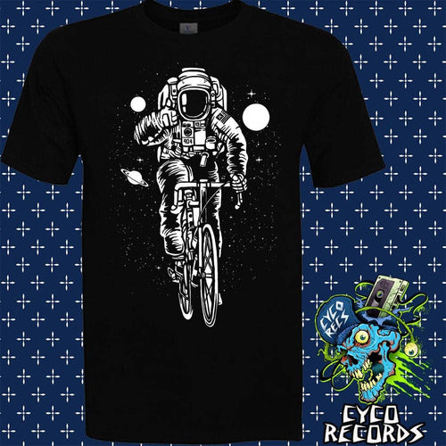 Astronauta En Bici - Clásicas - Polera