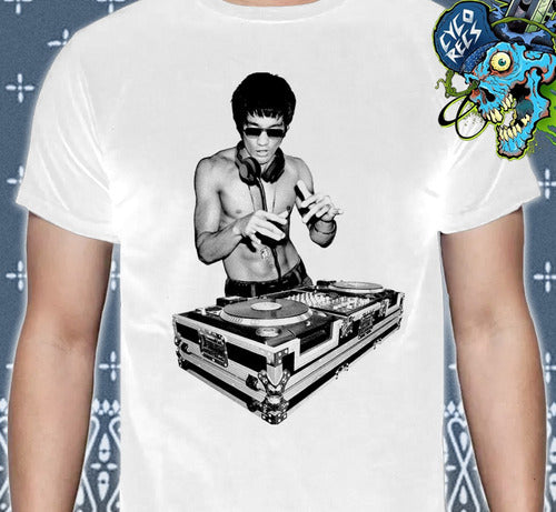 Bruce Lee Dj - Películas De Culto - Polera
