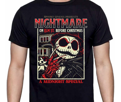 Pesadilla Navidad - Jack Skellington Freddy - Polera