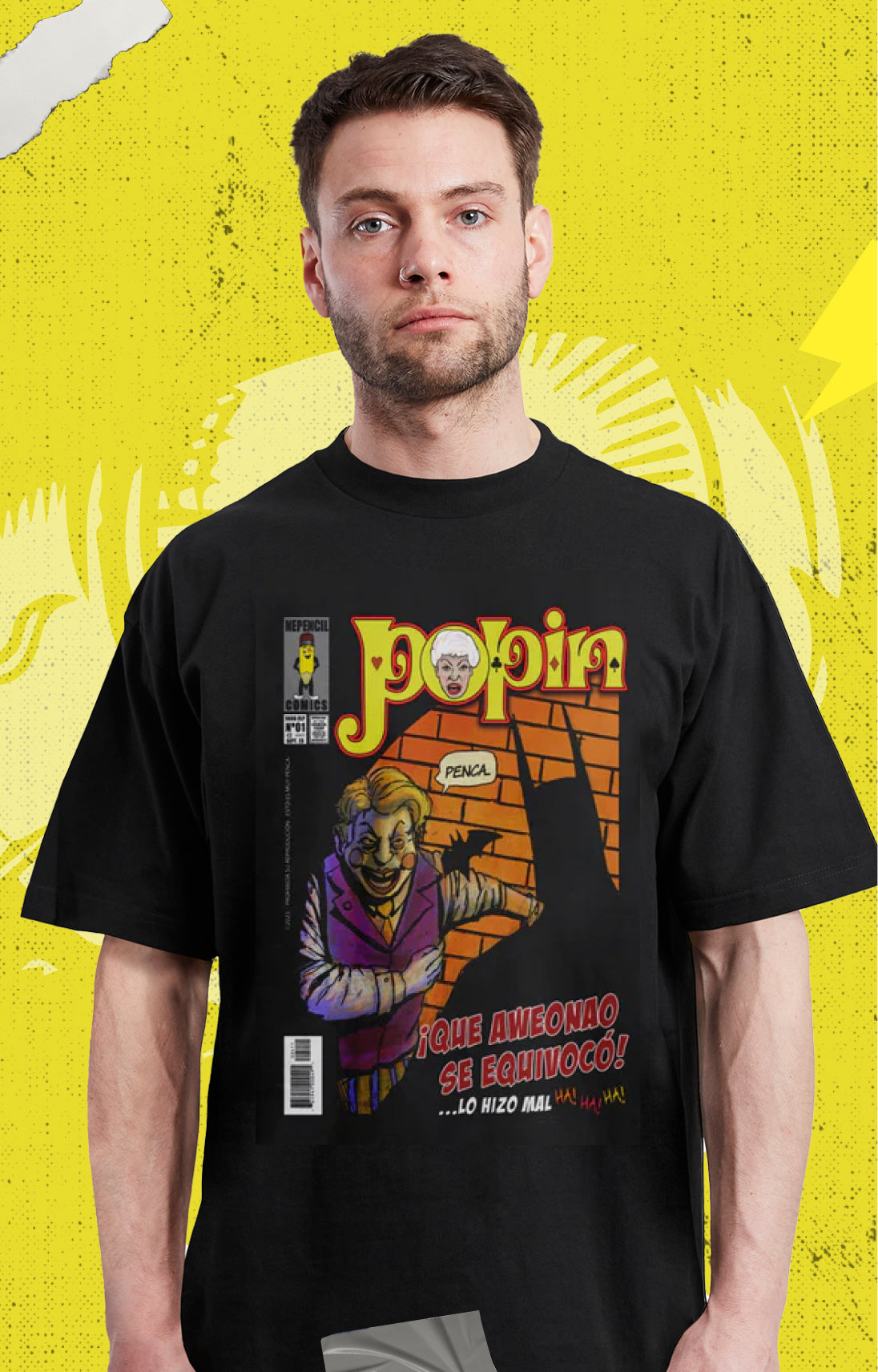 Popin - Batman Joker - Polera