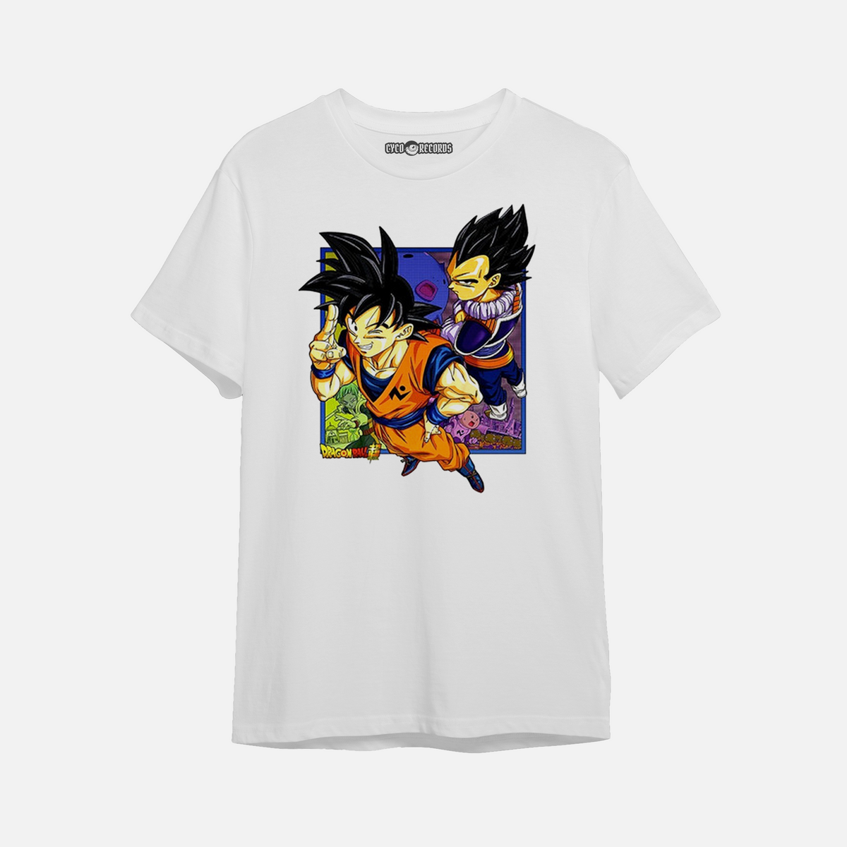 Dragon Ball - Goku Y Vegeta Color - Polera